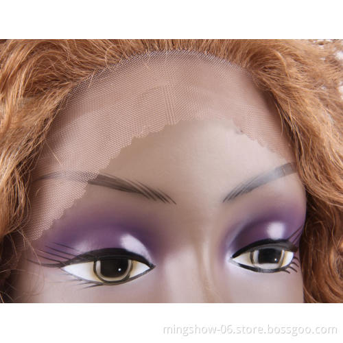 Short Water Wave Wigs for Black Women Synthetic Wigs Blonde Hair Bob Hairstyle High Temperature Fiber